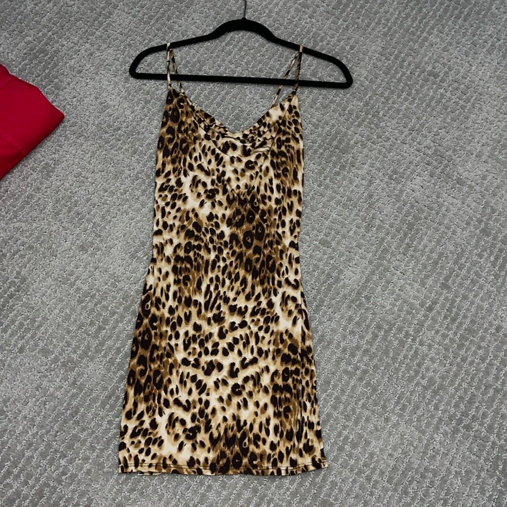 Cheetah Mini Dress Size S